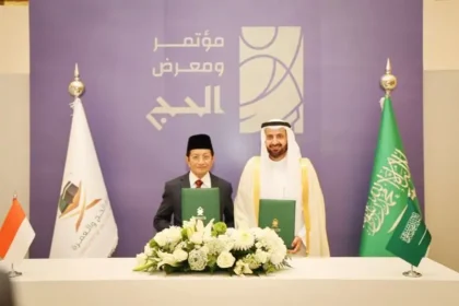 menag nasaruddin umar dan menteri haji dan umrah arab saudi