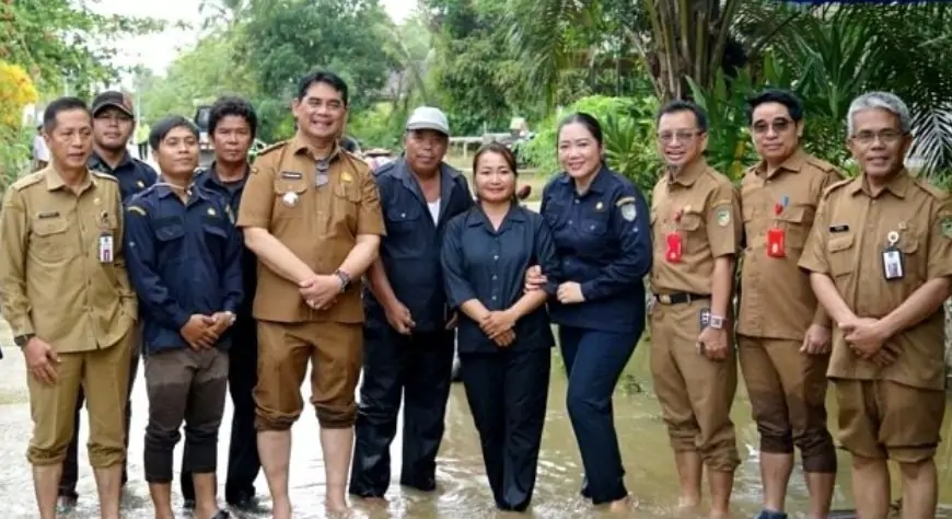 Bupati Tinjau Banjir