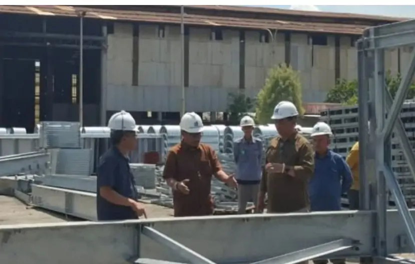 Bupati Kunker Ke Pabrik Baja