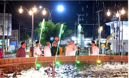 0803 Bupati Tinjau Lampu